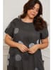 Plus Size Company Linnen jurk "Calixa" antraciet