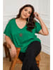 Plus Size Company Shirt "Lauriston" groen