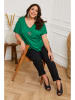 Plus Size Company Koszulka "Lauriston" w kolorze zielonym