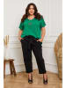 Plus Size Company Broek "Lirane" zwart