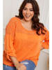 Plus Size Company Bluse "Montana" in Orange