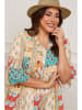 Plus Size Company Sukienka "Suli" w kolorze beżowym