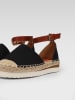 DeeZee Espadryle w kolorze czarnym