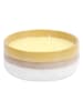 Garden Spirit Duftkerze "Citronnelle" in Gelb/ Beige - Ø 16,5 cm