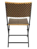 Ethnical Life Krzesło ogrodowe w kolorze brązowym - 45 x 82 x 55 cm