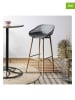 Garden Spirit 2er-Set: Barstühle in Grau - (B)45,5 x (H)88 x (T)47,6 cm