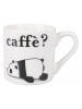 Villa d´Este 6-delige set: espressokoppen wit - 90 ml
