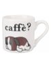 Villa d´Este 6-delige set: espressokoppen wit - 90 ml