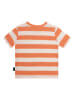Sanetta Kidswear Shirt in Orange/ Weiß