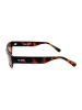 Guess Okulary przeciwsłoneczne unisex w kolorze brązowym