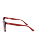 Karl Lagerfeld Damskie okulary przeciwsłoneczne w kolorze bordowo-szarym