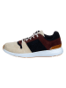 TOMS Leder-Sneakers in Braun/ Beige