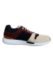 TOMS Leder-Sneakers in Braun/ Beige