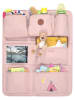 Lässig Autorücksitz-Organizer in Rosa - (B)44 cm - (H)55 cm - (T)3 cm