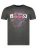 Geographical Norway Shirt "Japigal" antraciet