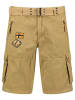 Geographical Norway Cargobermudas "Paintball" in Beige