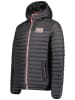 Geographical Norway Steppjacke "Adalmo" in Schwarz