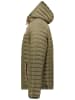Geographical Norway Kurtka pikowana "Adalmo" w kolorze khaki