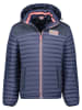 Geographical Norway Doorgestikte jas "Adalmo" donkerblauw