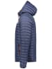 Geographical Norway Doorgestikte jas "Adalmo" donkerblauw