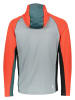 Dare 2b Trainingsjacke "Contend" in Grau/ Orange/ Petrol