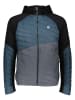 Dare 2b Funktionsjacke "Gendarme Wool" in Blau/ Schwarz/ Grau