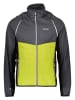 Regatta 2in1-Hybridjacke "Steren" in Anthrazit/ Neongrün