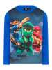 LEGO Koszulka "LEGO Ninjago" w kolorze niebieskim