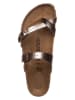Birkenstock Japonki "Mayari" w kolorze szarobrązowym
