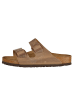 Birkenstock Slippers "Arizona" lichtbruin - wijdte N