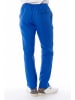 Galvanni Lniane spodnie w kolorze niebieskim