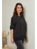 Curvy Lady Longsleeve in Schwarz