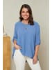 Curvy Lady Blouse blauw