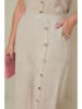Curvy Lady Leinen-Hose in Beige
