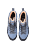 CMP Leren trekkingboots "Moon" lichtblauw/zwart