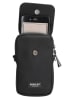 Beagles Handytasche in Schwarz - (B)10 x (H)17 x (T)2 cm