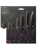 Berlinger Haus 6-częściowy zestaw noży w kolorze fioletowo-czarnym