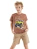 Denokids 2-częściowy zestaw "Jeep Mood" w kolorze jasnobrązowo-beżowym