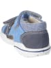 PEPINO Leren sandalen "Joris" blauw/donkerblauw