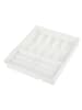keeeper Besteckkasten "Filippa" in Weiß - (B)38 x (H)42,5 x (T)7,5 cm