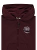 ESPRIT Sweatjacke in Bordeaux