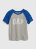 GAP Shirt in Blau/ Grau