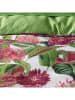 CXL by Christian Lacroix Satin-Bettwäsche-Set in Grün/ Pink