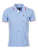 Peak Mountain Poloshirt "Clamar" in Hellblau