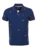 Peak Mountain Poloshirt "Clamar" in Dunkelblau