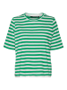 Vero Moda Shirt "Molly" groen/wit