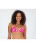 Rio de Sol Biustonosz bikini "Frufru" w kolorze różowym