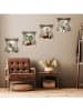Ambiance 3D-Wandtattoo "Vases and decorative design"
