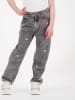 Vingino Jeans "Chiara Floral" in Grau