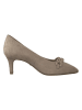 Tamaris Leder-Pumps in Beige 